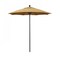 California Umbrella 7.5' Black Aluminum Market Patio Umbrella, Sunbrella Wheat 194061334362 - alternate 1